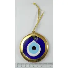 Mal de ojo tradicional (ribete dorado)