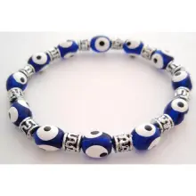 Plastic Evil Eye Bracelet