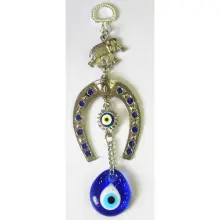 Evil Eye Metal Ornament
