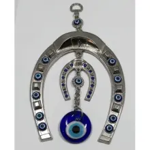 Evil Eye Metal Ornament