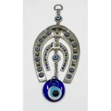 Evil Eye Metal Ornament