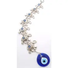 Evil Eye Metal Ornament