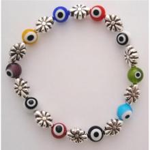 Glass Evil Eyes Bracelet