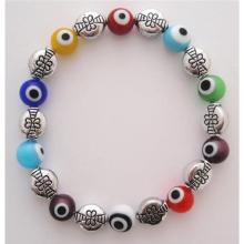 Glass Evil Eyes Bracelet