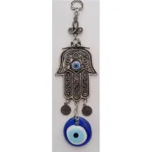 Evil Eye Metal Ornament