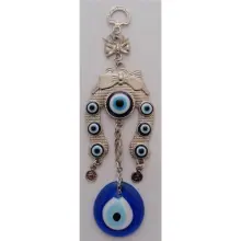 Evil Eye Metal Ornament