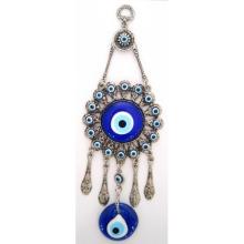GLASS EVIL EYES WALL ORNAMENT