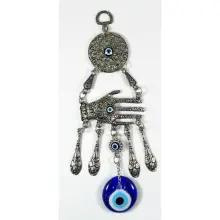 Evil Eye Metal Ornament