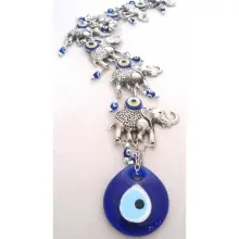 Evil Eye Metal Ornament