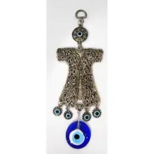 Evil Eye Metal Ornament
