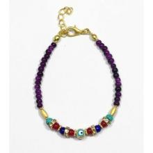 Evil Eye Bead Bracelet