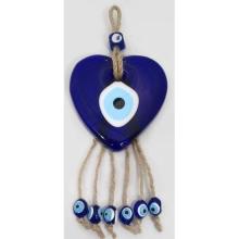 Glass Evil Eye Ornament