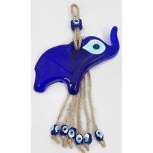 Glass Evil Eye Ornament