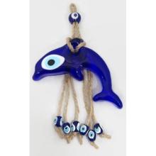 Glass Evil Eye Ornament