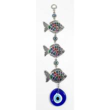 Evil Eye Metal Ornament