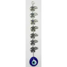 Evil Eye Metal Ornament