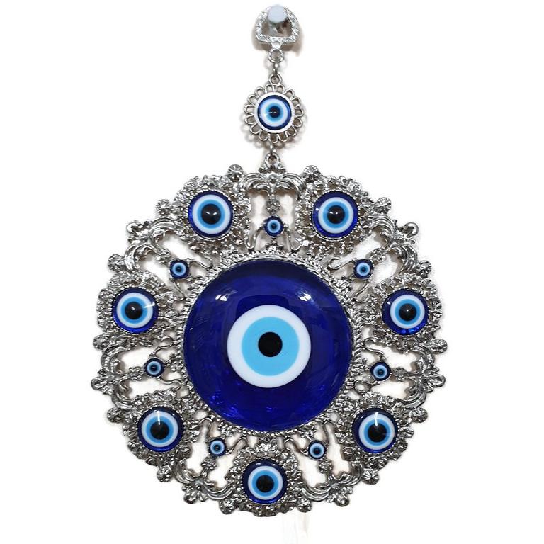 Evil Eye Metal Ornament