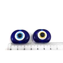 Plastic Evil Eyes Bead Oval