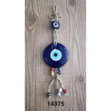 Evil Eye Macrome Ornament