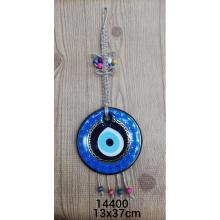 Evil Eye Macrome Ornament