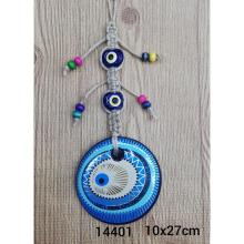 Evil Eye Macrome Ornament