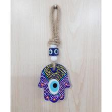 Glass Eye Ornament with Hand Painting