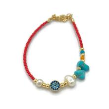 Evil Eye Beaded Bracelet