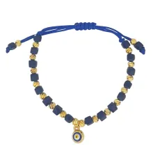 Beaded Evil Eye Bracelet