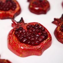 Polyester Pomegranate (magnet)