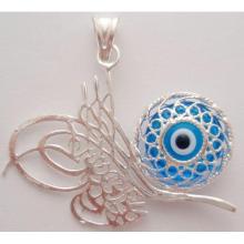 Gümüş Nazarlık Kolye