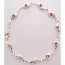 Pulsera de plata de ley