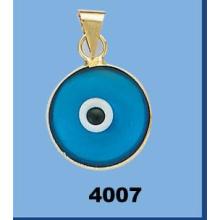 Colgante de plata de ley Evil Eyes<br/>7 mm / 10 mm / 15 mm