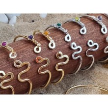 Boho Wire Wrap Bracelet