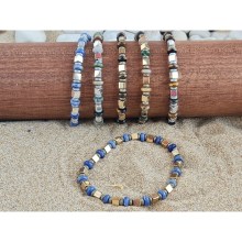 Boho Gold Plated Beaded bracelet