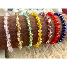 Colorful Crystal Stretch Bracelet