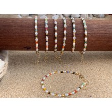 Colorful Pearl Beaded bracelet