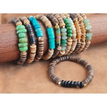 Boho Beaded Gold Plated Bracelet