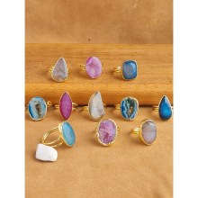 Modern Boho Gold Plated Ring